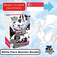 (SG Ready Stock)  Pokemon Scarlet & Violet—White Flare & Black Bolt ETB Booster Bundle Booster Pack