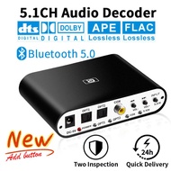 BS 5.1CH Audio Decoder Wireless Bluetooth 5.0 Reciever DAC Audio Ada