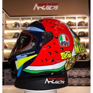 [ Original] Helm Full Face Agv Pista Gp Rr (Ms) - Helmet Motor Misano
