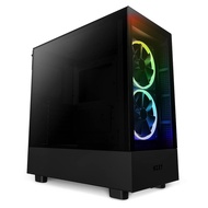 Nzxt H5 Elite Compact ATX Mid-Tower PC Gaming Case Integrated Front and Side Panels Tempered Glass C