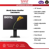 BenQ Home Monitor GW2785TC | 27" | 5ms(GtG) | IPS Panel | 1920x1080 (FHD)(75Hz) | sRGB 99% | HDMI  &