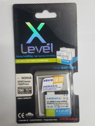 Momax X Level 手機電池 BL-6P 780mAh Nokia Classic 7900 Prism