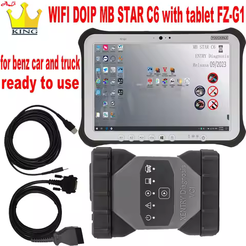 Origin 1:1 MB Star C6 DOIP wifi Multiplexer VCI SSD software v2023.09 laptop tablet fz-g1 for benz c