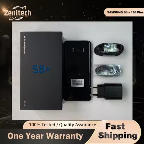 97% new Samsung Galaxy S8+ S8 Plus G955U G955F AMOLED 4G LTE 6.2'' 4GB+64GB NFC 12MP+8MP+2MP Octa-Co