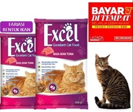 [Toko Semar] Pakan Kucing - EXCEL 500gr Bentuk IKAN  Makanan Kucing anggora persia makanan kucing hi