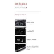 HONDA HRV 2022 YEAR ACCESSORIES URBAN PACKAGE MODULO ( 4 ITEM )