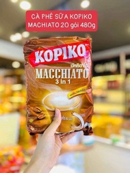 Cà Phê MACHIATO KOPIKO Thái 20 Gói Nhỏ 480 Gr