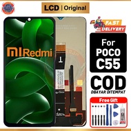 LCD Original C55 Touchscreen Fullsetpoco, Original Compatible For Glass Touch Screen Digitizer