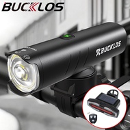 BUCKLOS 1500 Lumen Bike Light 400/600/800/1200lumen Front Light 1500 Lumen  4500 MAh Bicycle Headlig