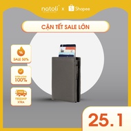 RFID wallet – leather bifold card holder, waterproof smart design for women and men NATOLI Ryder Wal