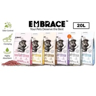 EMBRACE TOFU CAT LITTER/PASIR KUCING 20L