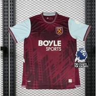 [Fan Version] 26-27 West Ham Home High-Quality Short-Sleeve Soccer Jersey