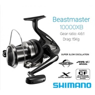SHIMANO fishing reel BEASTMASTER 10000XB Surf Fishing Spinning Reel WITH 1 Year Local Warranty &amp; Free Gift