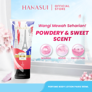 Hanasui Brightening Perfume Body Lotion - Hand and Body Lotion With Niacinamide UVA + UVB Protection