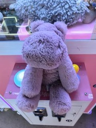 紫色河馬毛絨公仔攬枕公仔
