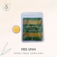 [Kedai Emas Gemilang] 800865 1/2 Dinar Public Gold Gold Coin (D034153) (1.8Cm) (2.12G) [999 Gold]