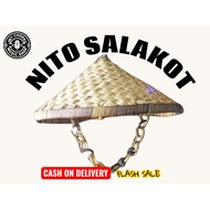 native nito salakot hat farmers