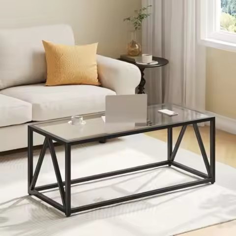 Glass Coffee Table Coffee Tables for Living Room Glass Coffee Table 1 Layer Center Table Modern for 