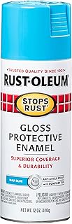 Rust-Oleum 269292 Stops Rust Spray Paint, 12-Ounce, Gloss Maui Blue