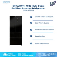 SKYWORTH 498L Multi Doors ProSilent Inverter Refrigerator SRM-418CB | Multi AirFlow | Total No Frost