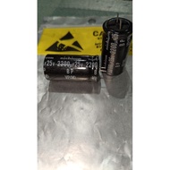 2200uf25v bp non polarised 2200uf 25v nichicon