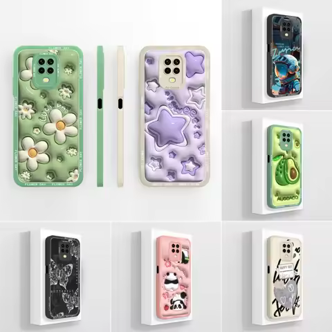 Coque For Xiaomi Redmi Note 9 Pro 9 ProMax 9S Case Butterfly Phone Cover For Note9S Funda Soft Silic