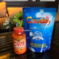 Super Value Set Ultimate Collagen 1 Sachet (50 g) + C-VITA PLUS 1 Jar (60 Tablets)