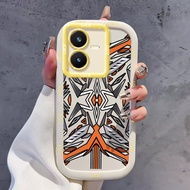 Case For VIVO Y22 Y22s Shockproof Silicone Symbol Phone