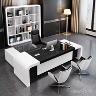 Baking Table Chair Fashion Furniture White Boss Desk President Simple Supervisor Joint Work Group Ma