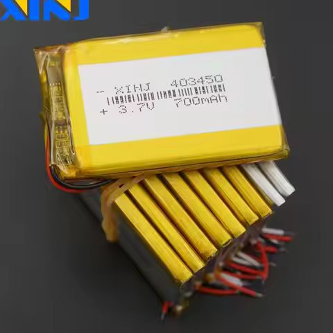 Wholesale 10pcs 3.7V 700mAh 2.59Wh Li Lithium Battery 403450 Thermistor 3-Wires For GPS Camera Dashc