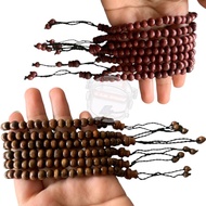 KAYU Kokka Ethnic Tasbih Bracelet Material Wooden Beads 33 Beads / Souvenir Tasbih Bracelet / 33 Bea