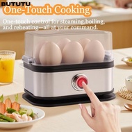 BUTUTU Smart Egg Cooker, Auto Shut- 200W Power Eggs Boiler, Space Saving Stainless Steel 6 Eggs Capa
