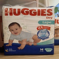 Huggies Dry Tape Diapers M size 60 pcs