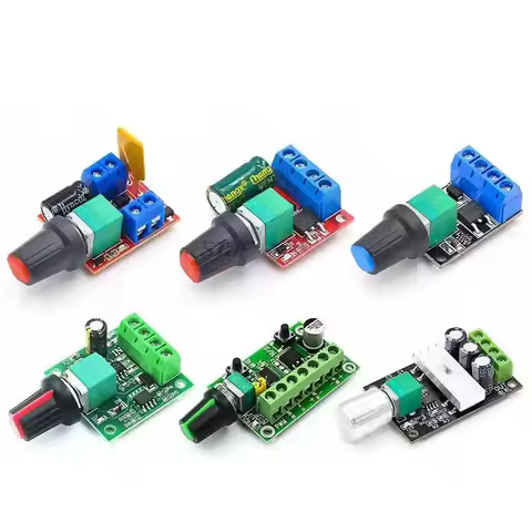 PWM DC Motor Governor 2A 3A 5A 10A Speed Control Switch Function 1803BK 1203BK