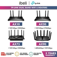 TP-Link Archer Dual Band Wi-Fi 6 Router Support One Mesh AX90/AX73/AX20/AX10