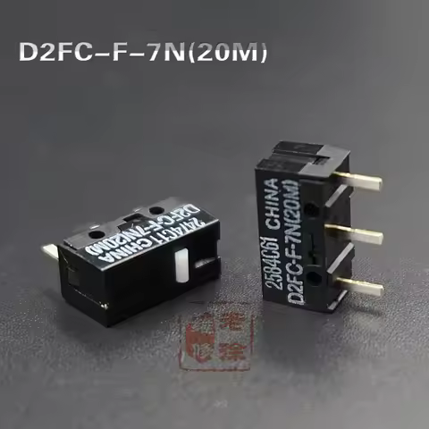 micro switch D2FC-F-7N 20M suitable for OMRON the 10M 50M button of Steelseries Logitech G403 G603 G