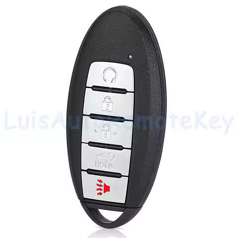 5 Buttons Smart Remote Key Fob 433MHz 4A Chip Replacement for Nissan Murano 2021-2024 Continental: S