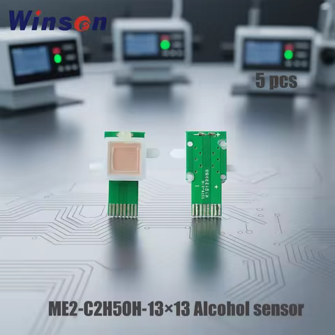2PCS Winsen ME2-C2H5OH Alcohol Gas Sensor Wide Linear Range Alcohol Detection For automotive alcohol