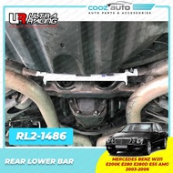 Mercedes Benz W211 E200K E280 E280D E55 AMG 2003 - 2006 Ultra Racing Rear Lower Bar Member Brace (2 