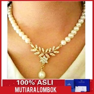 Lombok Pearl Necklace Genuine Pearl Necklace lombok Pearl Necklace Pearl Necklace Pearl Jewelry Wome