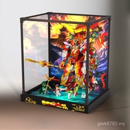 High Toy Nezha Acrylic Music Storage Box Mecha Model Assembly Anti-dust Cover 80057 Beacon Transpare