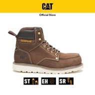 Caterpillar Men's Calibrate St Work Boot - Khaki Brown (P91420) Safety Shoes | Heavy Duty Footwear