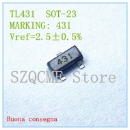 【Deal】 20PCS TL431 TL431A 431 2.5V Adjustable Accurate Reference Source SOT-23 SMD voltage regulator