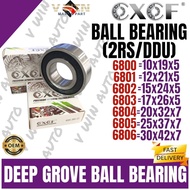 [CXCF]6800/6801/6802/6803/6804/6805/6806 2RS DEEP GROVE BALL BEARING CXCF