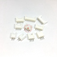 PH-4A 2.0mm Pitch 4P Pin Lurus Gancu Soket Pin HY2.0-4A 2.0 Gancu Putih