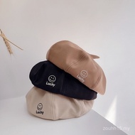 Topi Beret Kanak-kanak Musim Bunga British Princess Beret Lelaki dan Perempuan Bayi Retro Beret Kasu