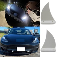 1 Pair Waterproof Film Vampire Teeth Bumper Accessories 3D Car Teeth Stier Universal Car Vampire Tee