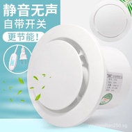 ✅FREE SHIPPING✅Bathroom Ventilator Ventilating Fan Mute Toilet Two-Way Fan Household Wall Window Exhaust Fan Kitchen Remote Control