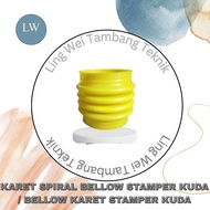 RUBBER SPIRAL BELLOW STAMPER HORSE BELLOW RUBBER STAMPER HORSE