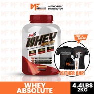 MMX Whey Absolute 4.4lbs /2kg - Makanan tambahan protin whey